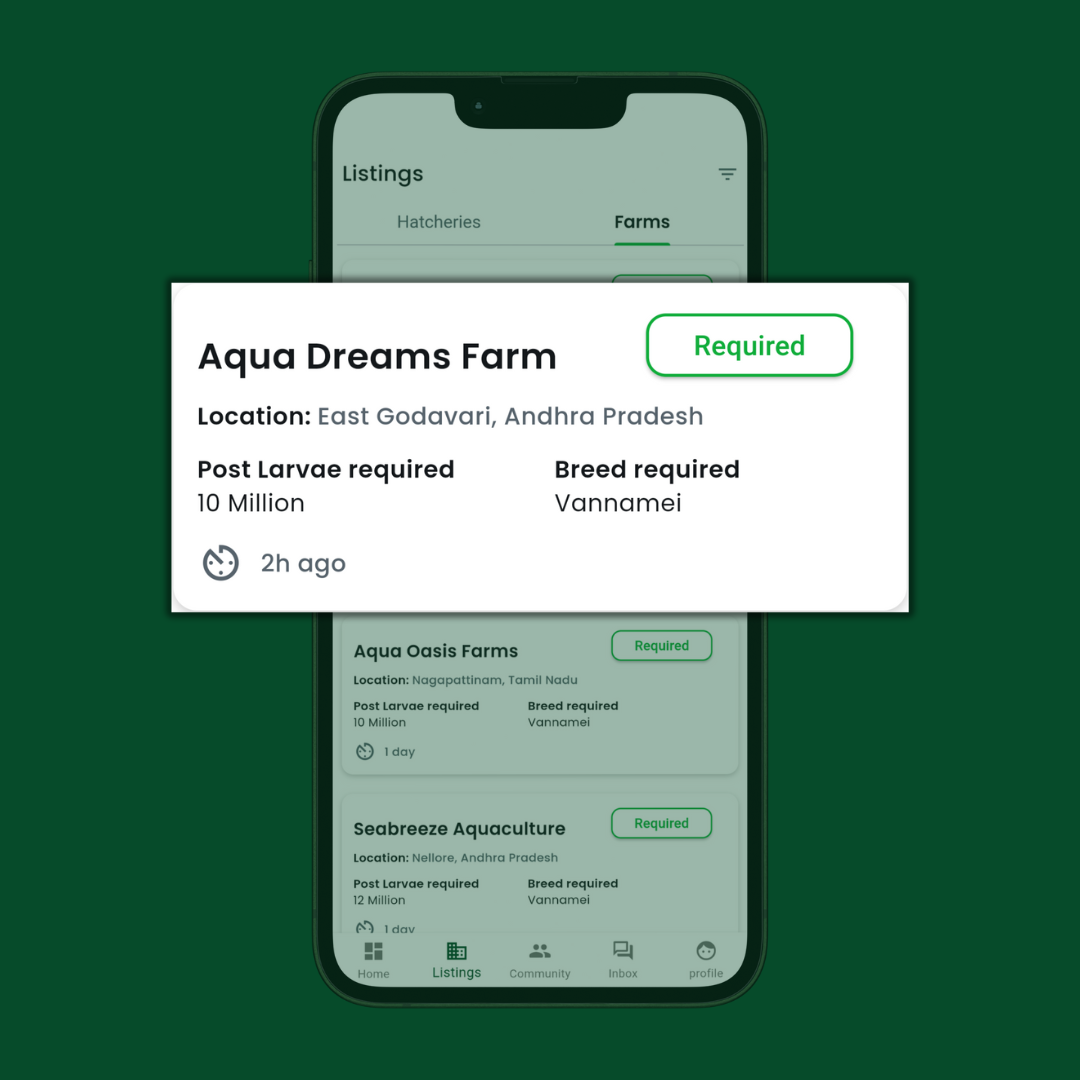 Farmer Matching Interface